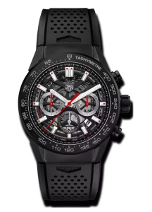 TAG Heuer Carrera Chronograph Automatic Black Skeleton Dial 