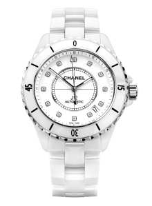 Chanel J12 Diamond White Ceramic
