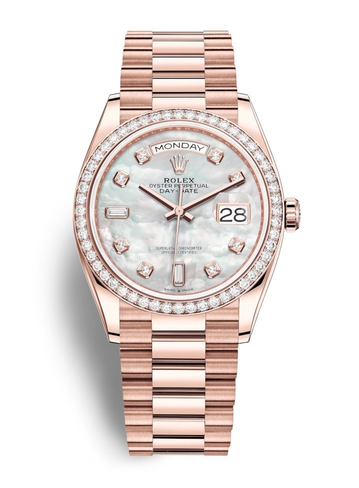 Rolex Day-Date 36mm 18k Everose gold